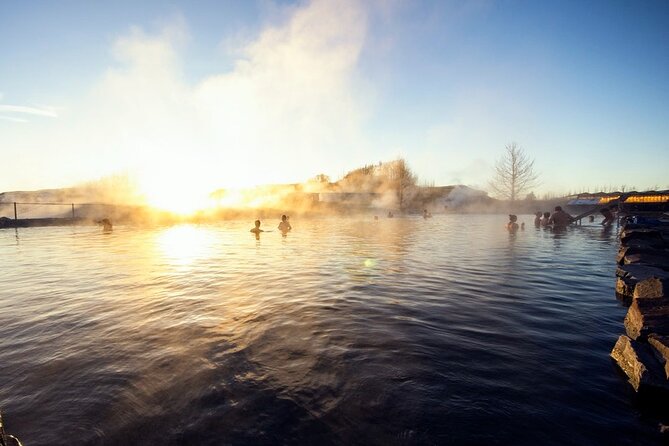 Fludir Secret Lagoon Admission Ticket Only - The nearby hot springs and five-minute eruptions