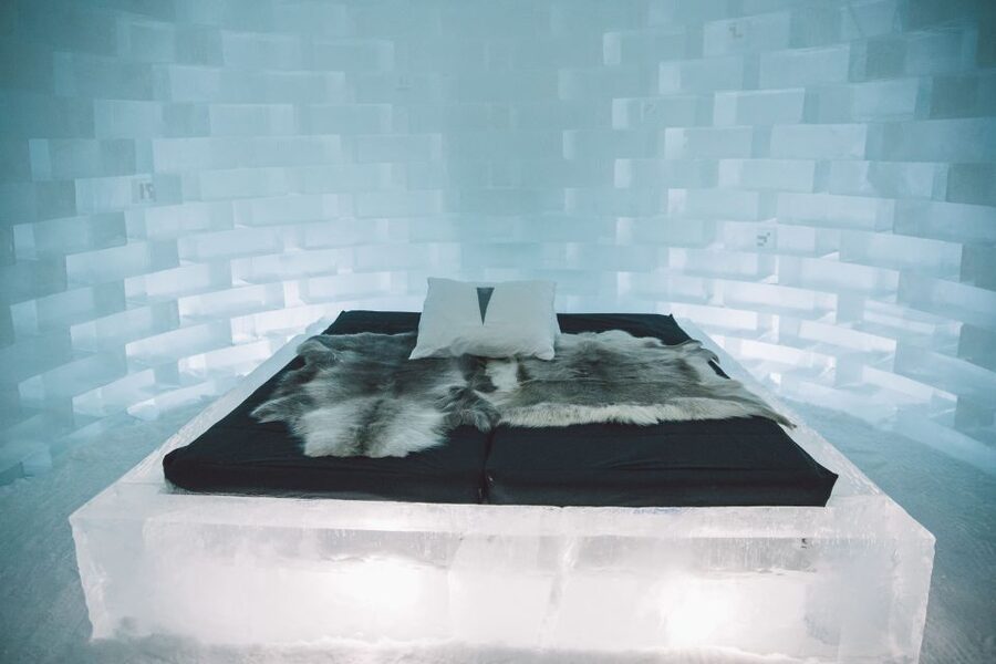 From Abisko: Explore the Icehotel - The Icebar and that cold drink