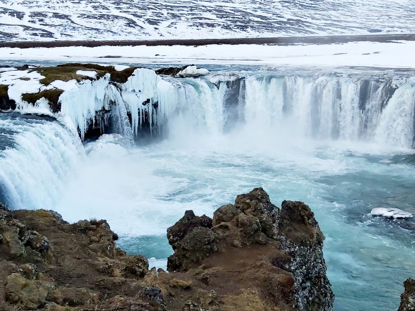From Akureyri: Godafoss and Lake Myvatn - Walking through Dimmuborgir’s lava towers