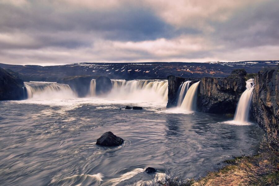 From Akureyri: Godafoss Waterfall Guided Trip with Transfers - The year 1000 story behind the name