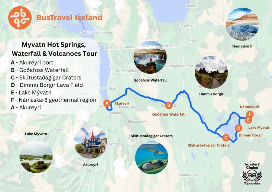 From Akureyri: Myvatn Lake, Craters, & Waterfall Tour - Why this route works so well from Akureyri