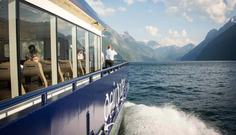 From Ålesund: Round Trip Fjord Cruise to Geirangerfjord - Storfjorden begins the scenic journey