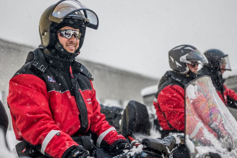 From Alta: Daytime Snowmobile Adventure - What the guides do well