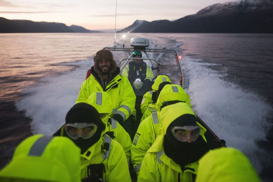 From Alta: Small Group Whale Watching by RIB - The whale encounter is carefully managed