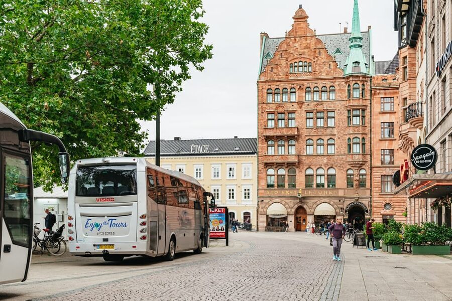 From Copenhagen: Lund and Malmö 2-Country Tour - Lund Cathedral and the old streets behind it