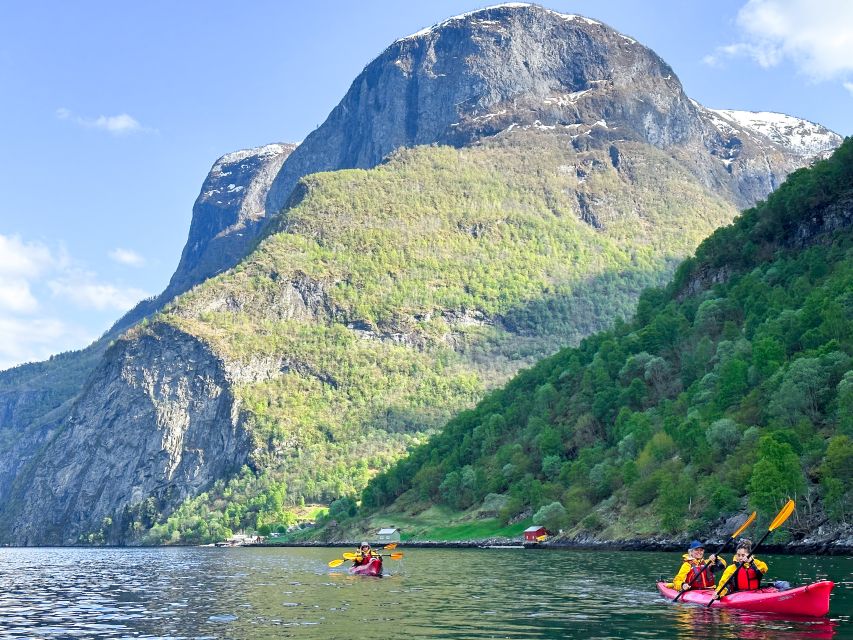 From Flåm: Nærøyfjord 3 Day Kayaking and Camping Tour - Weather, comfort, and the work involved