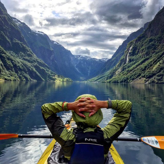 From Flåm: Nærøyfjord 3 Day Kayaking and Camping Tour - Day two: viewpoints, paddling, and campfire food