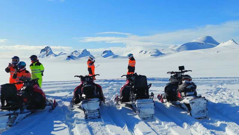 From Geysir: Snowmobile Adventure on Langjökull Glacier - Meeting at Skjól near Geysir and Gullfoss