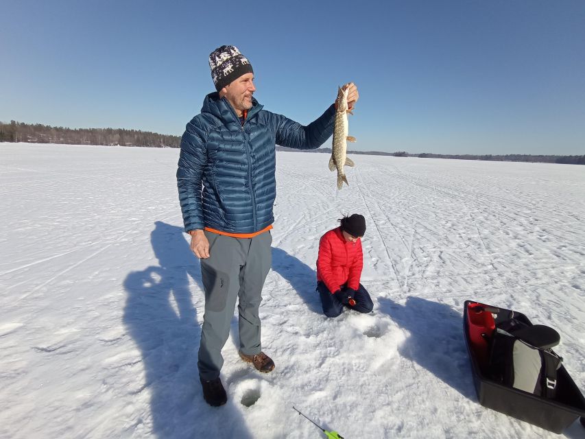 From Helsinki: Bodom Lake Ice Fishing with Food & Drinks - Dress like you mean to spend five hours outside