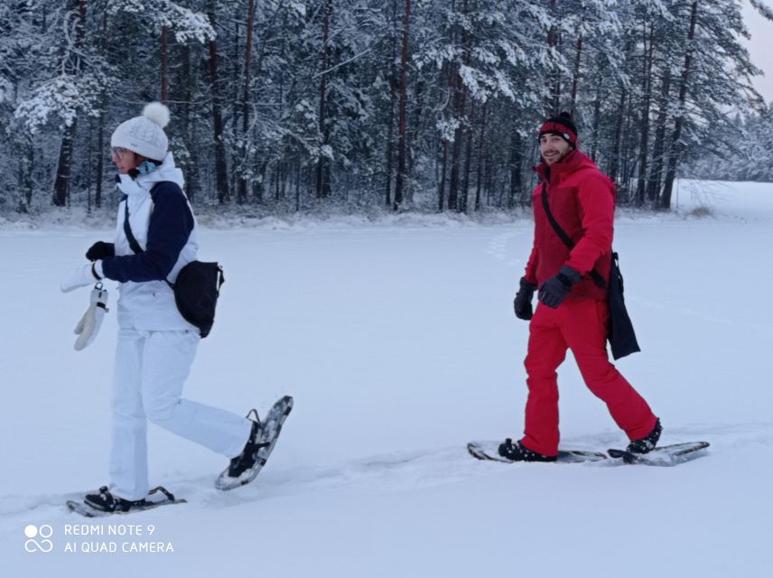 From Helsinki: Nuuksio National Park Hiking Tour with Food - Seasonal Highlights: Snowshoes, Frozen Lakes, Berries, and Swimming