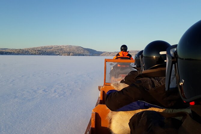 From Ivalo: Ice Fishing Safari to Lake Inari, reindeers & lunch - Frozen Lake Inari is the real attraction