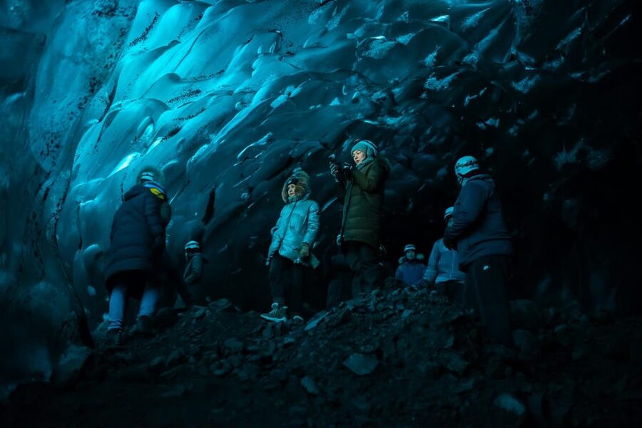 From Jökulsárlón: Vatnajökull Glacier Blue Ice Cave Tour - A natural ice cave, not a fixed attraction