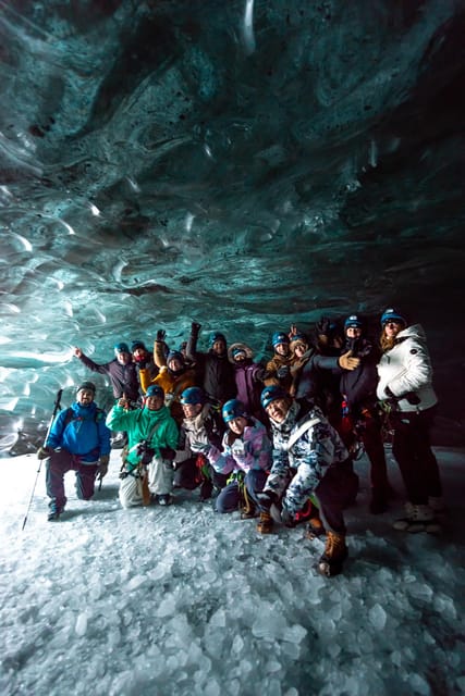 From Jökulsárlón: Vatnajökull Glacier Blue Ice Cave Tour - Reaching Breiðamerkurjökull on foot
