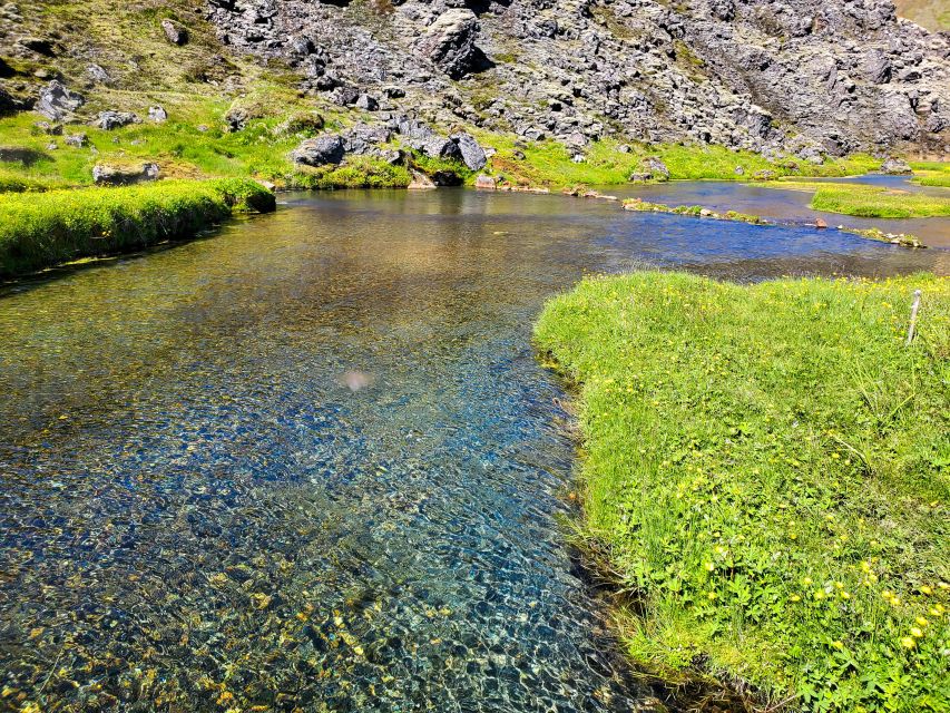 From Reykjavik: Day Tour to Landmannalaugar in a Super Jeep - Blue crater lakes at Hnausapollur and Ljótipollur