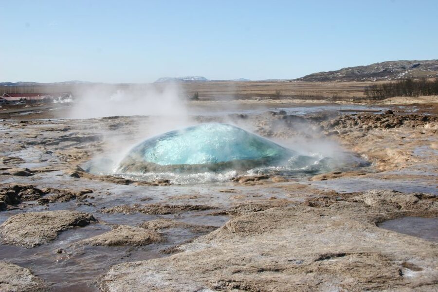 From Reykjavik: Full-Day Horse Riding & Golden Circle Tour - Gullfoss: power, spray, and a short lunch stop