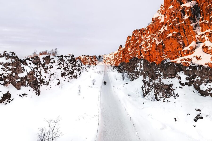 From Reykjavik: Golden Circle and Snowmobiling Tour - Strokkur and the Geysir hot spring area