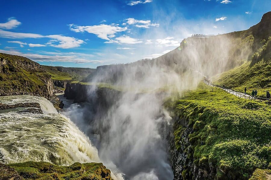 From Reykjavik: Golden Circle Full-Day Tour - Gullfoss: the loud, dramatic finish