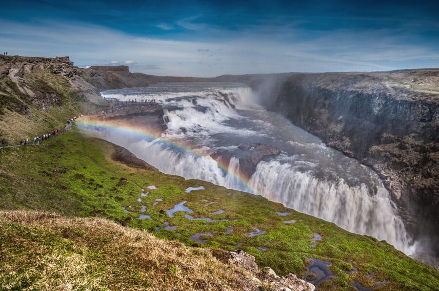 From Reykjavik: Golden Circle & Kerið Full-Day Tour - Gullfoss, the waterfall with real force