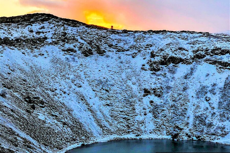From Reykjavik: Golden Circle, Kerid, & Secret Lagoon Tour - Kerið crater gives you a volcanic start