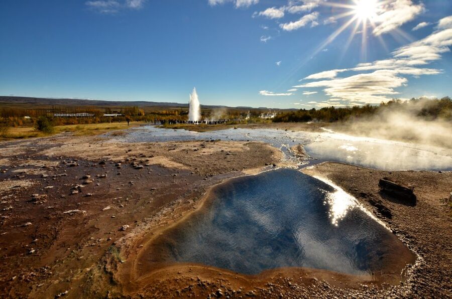 From Reykjavik: Golden Circle & Secret Lagoon Guided Tour - Reykjavik pickup and the ride into the countryside
