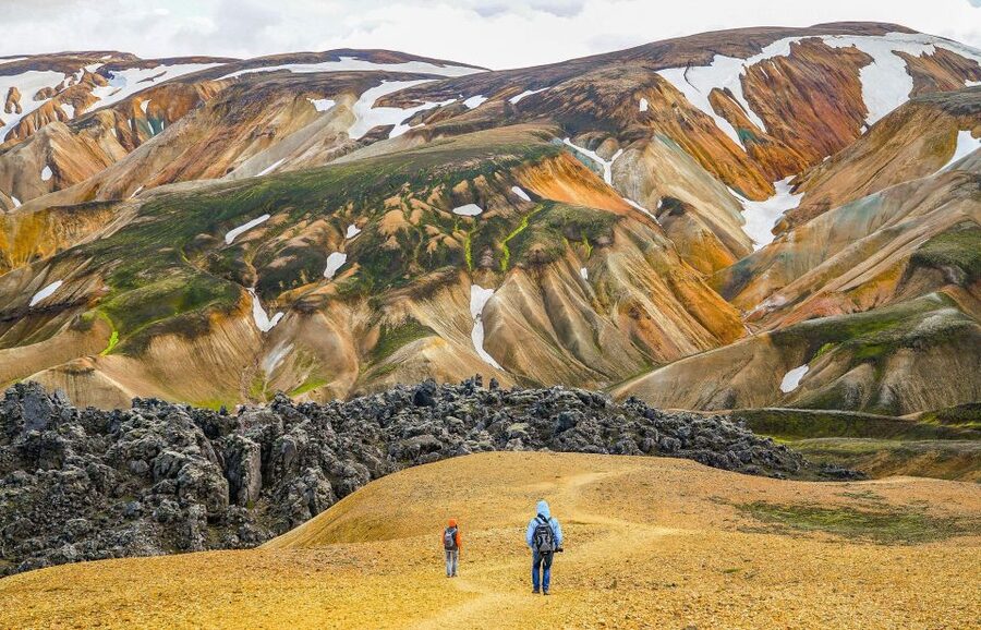 From Reykjavík: Landmannalaugar Day Hike - The bus ride from Reykjavík into the Highlands