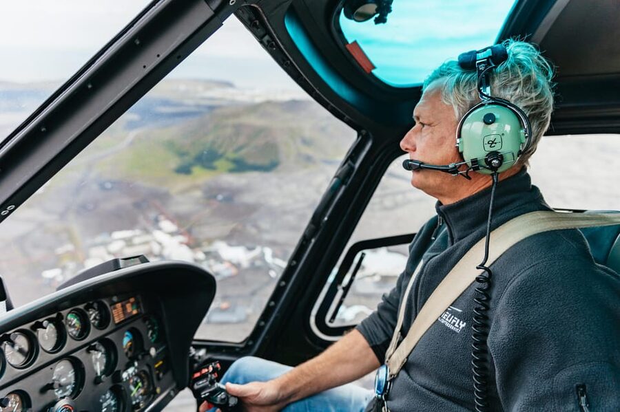 From Reykjavik: New Volcanic Area Helicopter Tour - Could you land beside a lava field?