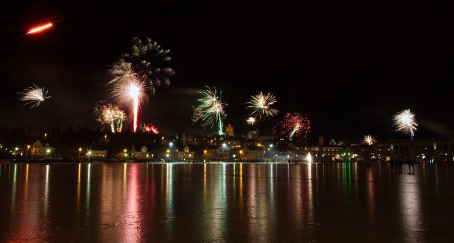 From Reykjavik: New Years Fireworks by Boat - What the Arctic Rose feels like onboard