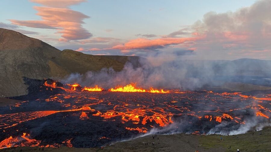 From Reykjavik: Reykjanes Geopark Tour and Sky Lagoon Visit - Starting at BSI and setting out across Reykjanes
