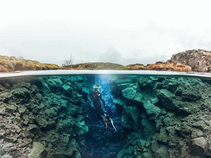 From Reykjavik: Silfra Snorkeling with Free Photos - The real blue lagoon and the photo package