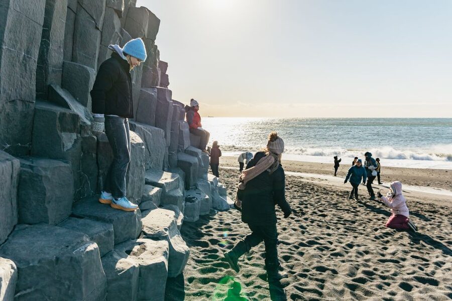 From Reykjavik: South Coast & Glacier Hike - Reynisfjara: beauty with a serious warning