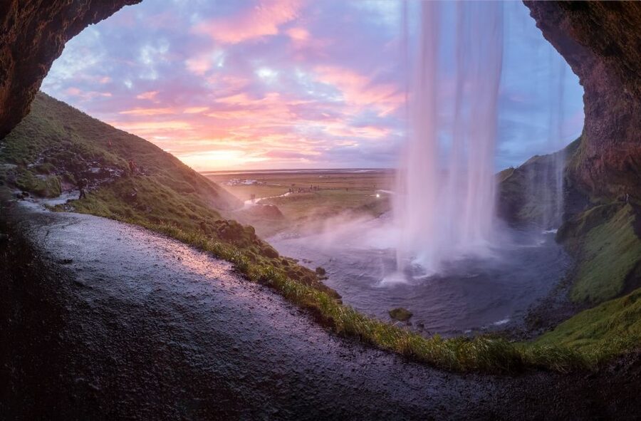 From Reykjavik: South Coast Guided Group Adventure - Skógafoss, a 60-meter wall of water