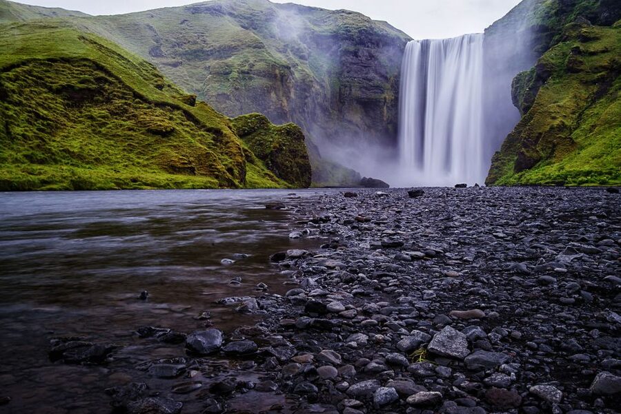 From Reykjavik: South Coast Small-Group Tour - Skógafoss starts the day with real force