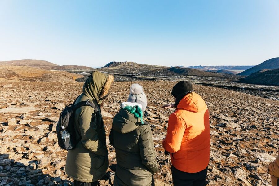From Reykjavík: Volcanoes and Blue Lagoon Day Trip - What to wear for lava, wind, and wet ground
