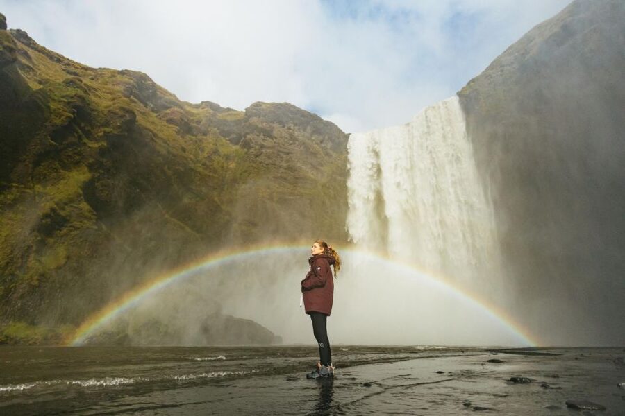 From Reykjavík: Waterfalls, Black Beach & Glacier Day Trip - Seljalandsfoss: the waterfall with a path behind it