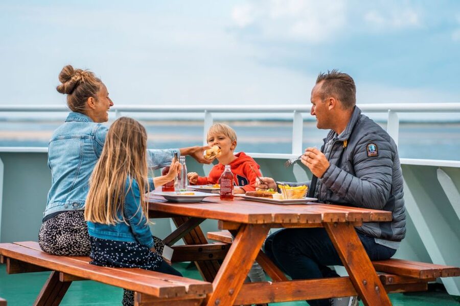 From Rømø: One-Way or Roundtrip Passenger Ferry to Sylt - What the two-hour journey feels like onboard