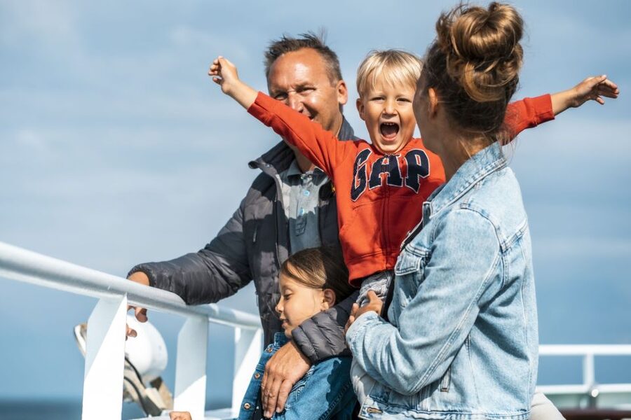 From Rømø: One-Way or Roundtrip Passenger Ferry to Sylt - Getting the best views from the open deck
