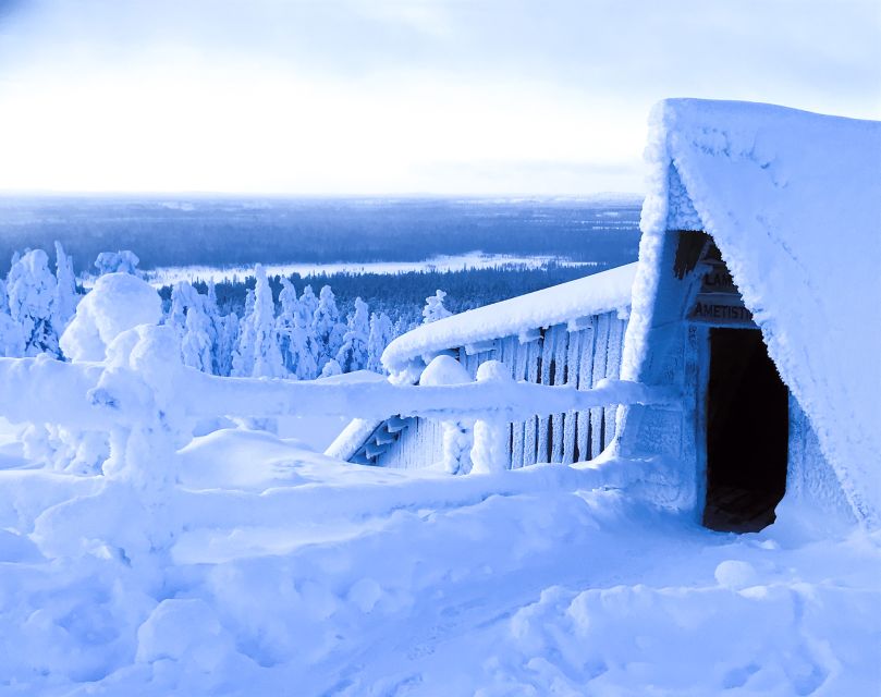 From Rovaniemi: Amethyst Mine Guided Tour - Riding the snow train through winter countryside