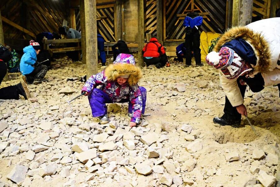From Rovaniemi: EXCURSION TO THE AMETHYST MINE IN LUOSTO - Who will enjoy this outing most?