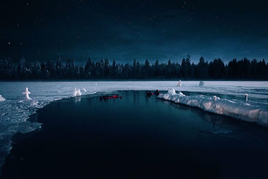 From Rovaniemi: Ice Floating under Aurora Borealis - Key points at a glance