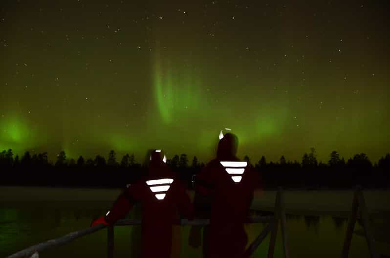 From Rovaniemi: Ice Floating under Aurora Borealis - Why floating in a frozen lake feels so unusual