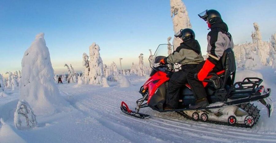 From Sirkka: Lapland Snowmobile Safari in Levi - Thermal clothing makes the price easier to accept