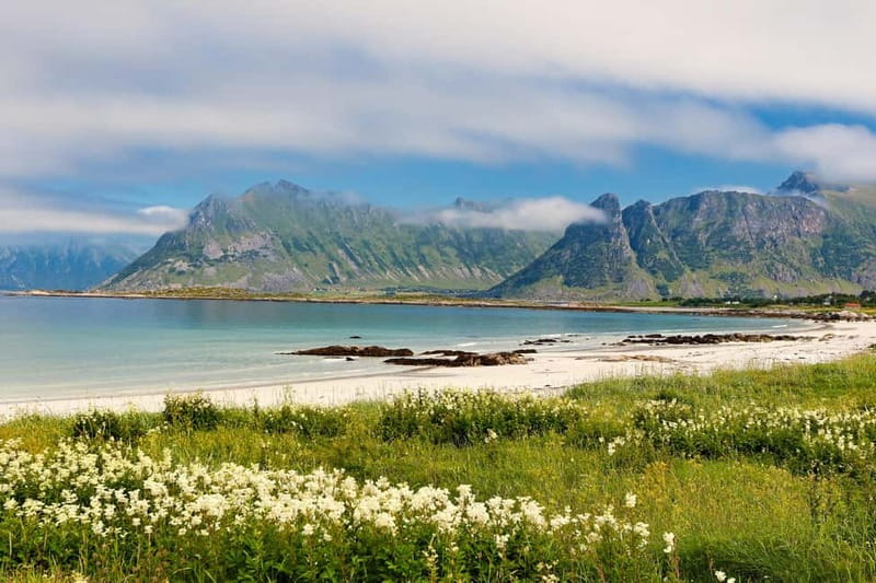 From Svolvaer: 2-Day Lofoten Highlights Photo Tour - Ramberg Beach: open space for wide compositions