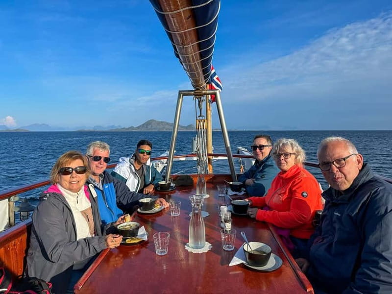 From Svolvær: Taste of Lofoten - Cultural Fishing Experience - Coffee, cookies, and fjord views between activities