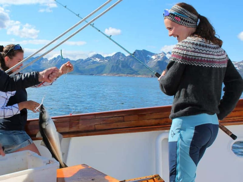 From Svolvær: Taste of Lofoten - Cultural Fishing Experience - Boarding Stella Oceana in central Svolvær