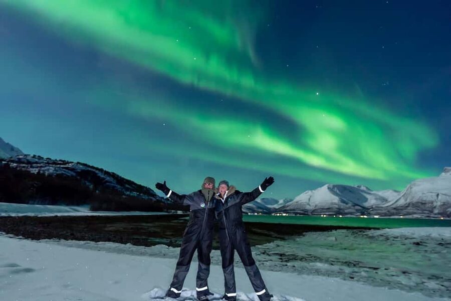From Tromsø: Aurora Minibus Chase with Portrait and Hot Meal - The evening begins with a long, useful drive