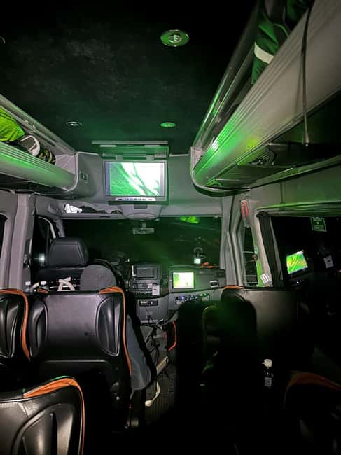 From Tromsø: Aurora Minibus Chase with Portrait and Hot Meal - Campfire food makes the waiting easier