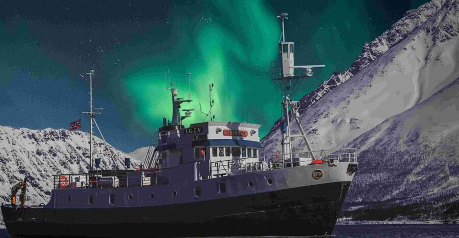 From Tromsø: Northern Lights Cruise on a Cozy Vintage Vessel - Getting to know the veteran MS Strønstad