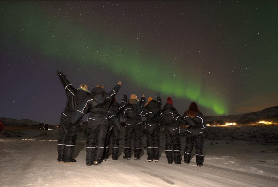 From Tromsø: Northern Lights Tour in Minibus with Photos - The long return to Tromsø