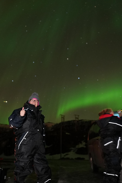 From Tromsø: Northern Lights Tour with Hot Drinks and Photos - The Tromsø pickup and the first miles north