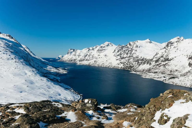 From Tromsø: Snowshoeing Hike with Picnic Lunch and Photos - Snowshoeing on a weather-selected trail